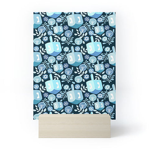 Marni Night Dreidel Mini Art Print