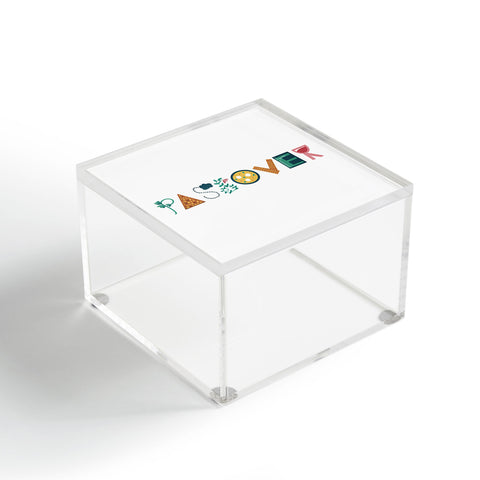 Marni Passover Letters Acrylic Box