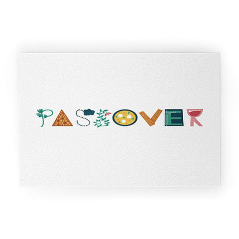 Marni Passover Letters Welcome Mat