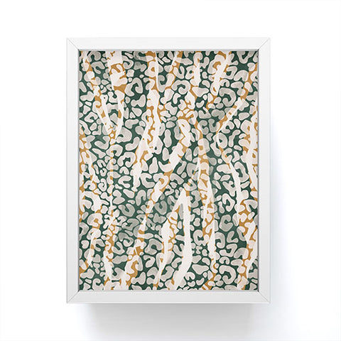 Marta Barragan Camarasa 0012 Wild animal skin Framed Mini Art Print
