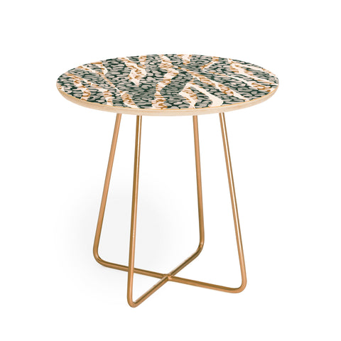 Marta Barragan Camarasa 0012 Wild animal skin Round Side Table