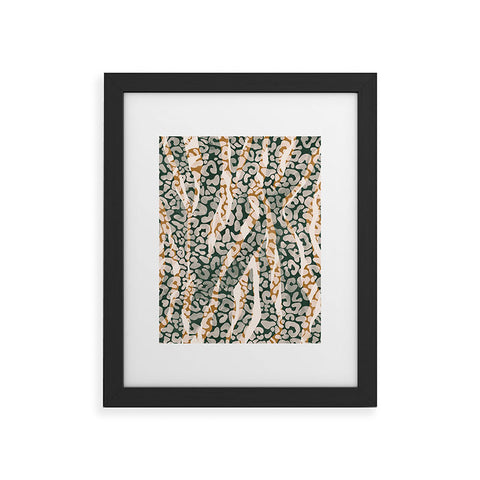 Marta Barragan Camarasa 0012 Wild animal skin Framed Art Print