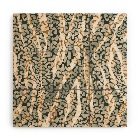 Marta Barragan Camarasa 0012 Wild animal skin Wood Wall Mural