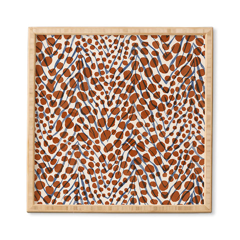 Marta Barragan Camarasa 0022 Wild animal skin Framed Wall Art