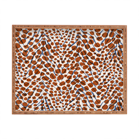 Marta Barragan Camarasa 0022 Wild animal skin Rectangular Tray