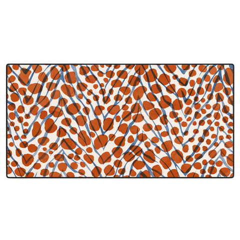 Marta Barragan Camarasa 0022 Wild animal skin Desk Mat