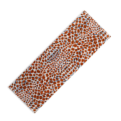 Marta Barragan Camarasa 0022 Wild animal skin Yoga Mat