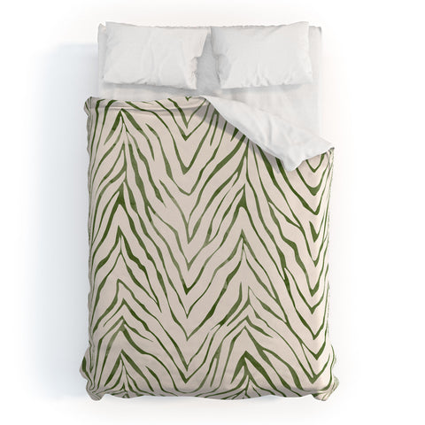 Marta Barragan Camarasa 0033 Wild animal skin Duvet Cover