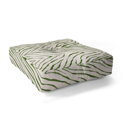 Marta Barragan Camarasa 0033 Wild animal skin Floor Pillow Square