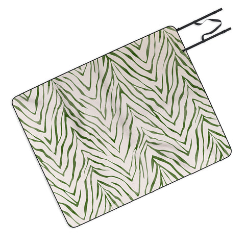 Marta Barragan Camarasa 0033 Wild animal skin Picnic Blanket