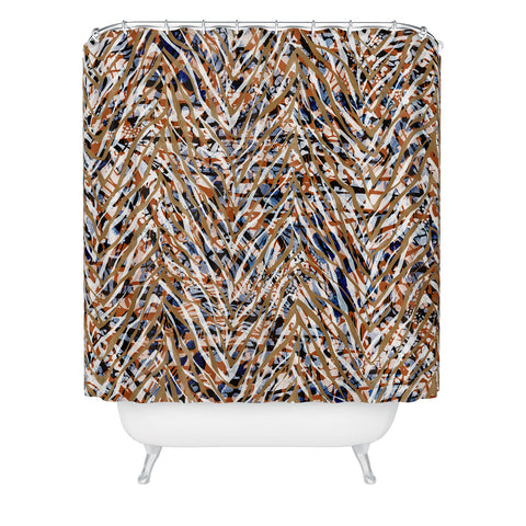 Marta Barragan Camarasa 01020 WILD SKIN ANIMAL Shower Curtain