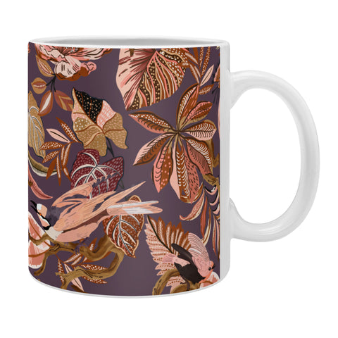 Marta Barragan Camarasa 2Pink tropical birds landscape Coffee Mug