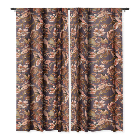 Marta Barragan Camarasa 2Pink tropical birds landscape Blackout Non Repeat