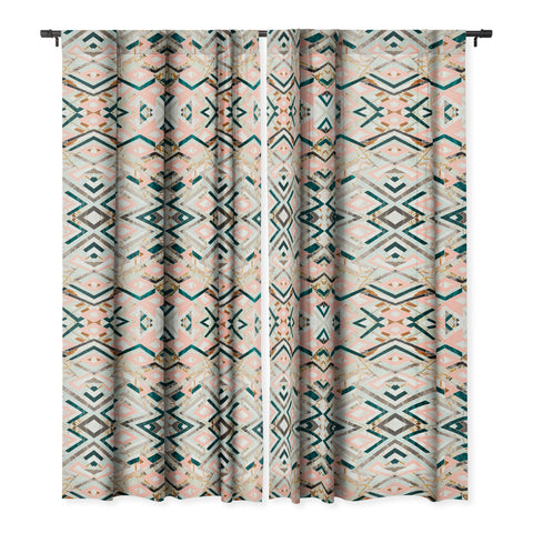 Marta Barragan Camarasa 3dimensional marbled geometry pattern Blackout Non Repeat