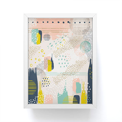 Marta Barragan Camarasa Abstract 01 Framed Mini Art Print