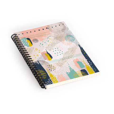 Marta Barragan Camarasa Abstract 01 Spiral Notebook