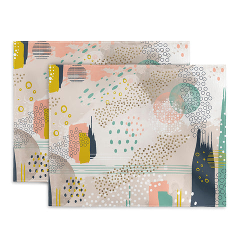 Marta Barragan Camarasa Abstract 01 Placemat