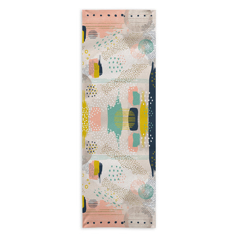 Marta Barragan Camarasa Abstract 01 Yoga Towel