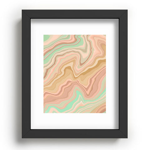 Marta Barragan Camarasa Abstract A sea of dunes I Recessed Framing Rectangle