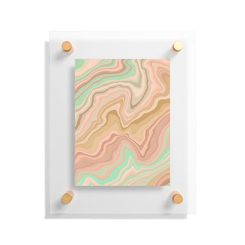 Marta Barragan Camarasa Abstract A sea of dunes I Floating Acrylic Print