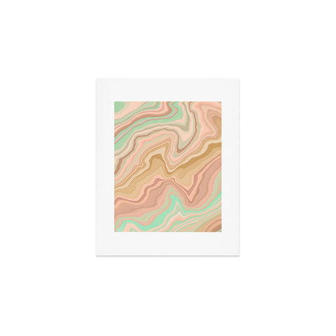 Marta Barragan Camarasa Abstract A sea of dunes I Art Print