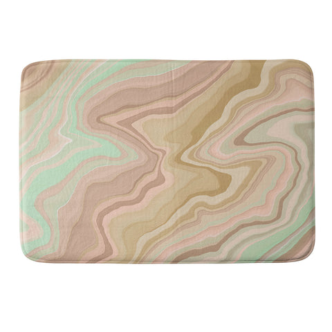 Marta Barragan Camarasa Abstract A sea of dunes I Memory Foam Bath Mat