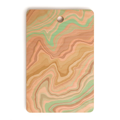 Marta Barragan Camarasa Abstract A sea of dunes I Cutting Board Rectangle