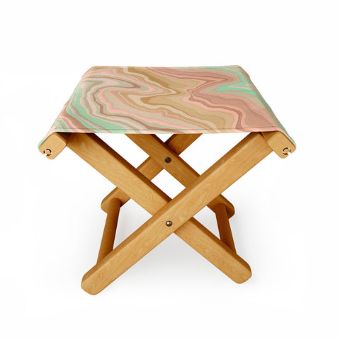 Marta Barragan Camarasa Abstract A sea of dunes I Folding Stool