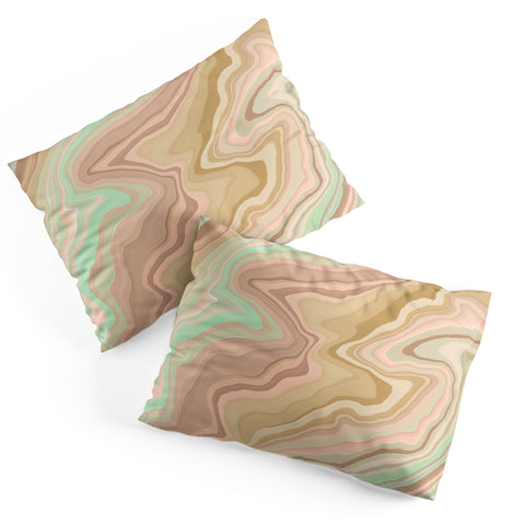 Marta Barragan Camarasa Abstract A sea of dunes I Pillow Shams