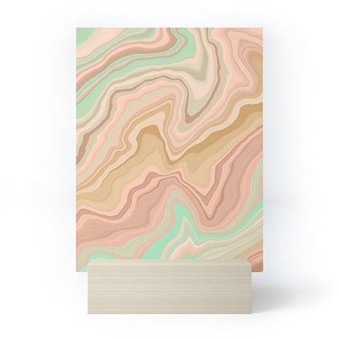 Marta Barragan Camarasa Abstract A sea of dunes I Mini Art Print