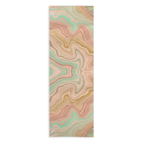 Marta Barragan Camarasa Abstract A sea of dunes I Yoga Towel