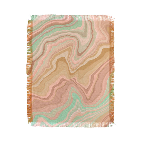 Marta Barragan Camarasa Abstract A sea of dunes I Throw Blanket