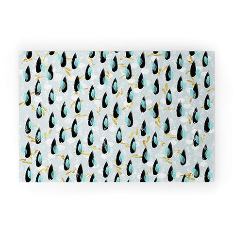 Marta Barragan Camarasa abstract and nature Welcome Mat