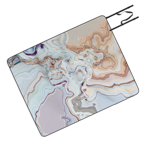 Marta Barragan Camarasa Abstract art 008 Picnic Blanket