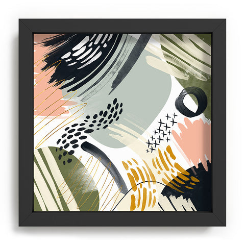 Marta Barragan Camarasa Abstract autumn season Recessed Framing Square