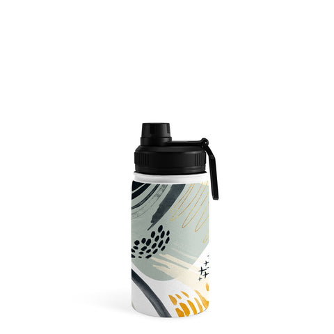 Marta Barragan Camarasa Abstract autumn season Water Bottle