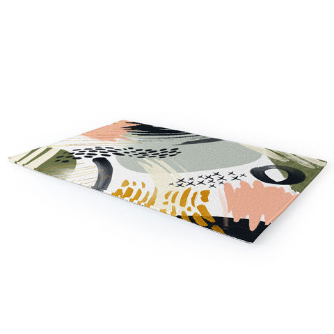 Marta Barragan Camarasa Abstract autumn season Area Rug