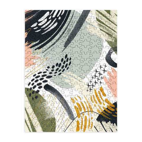 Marta Barragan Camarasa Abstract autumn season Puzzle