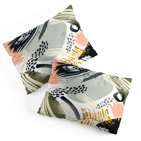 Marta Barragan Camarasa Abstract autumn season Pillow Shams