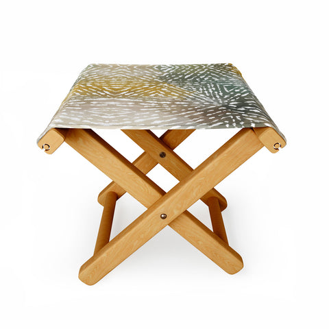 Marta Barragan Camarasa Abstract bohemian style Folding Stool
