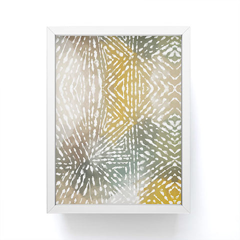Marta Barragan Camarasa Abstract bohemian style Framed Mini Art Print