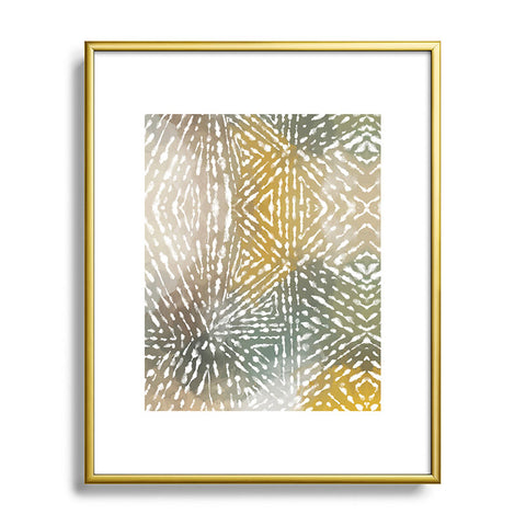 Marta Barragan Camarasa Abstract bohemian style Metal Framed Art Print