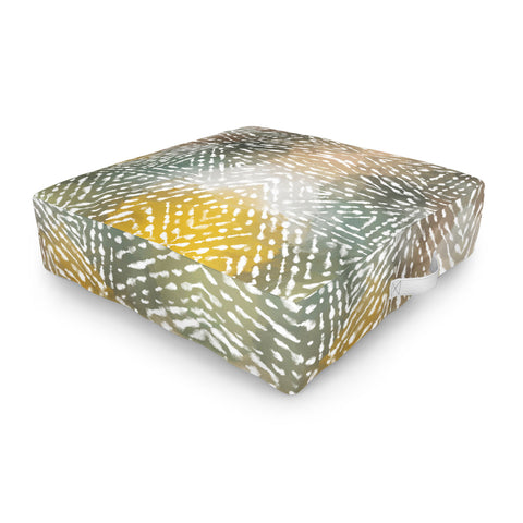 Marta Barragan Camarasa Abstract bohemian style Outdoor Floor Cushion