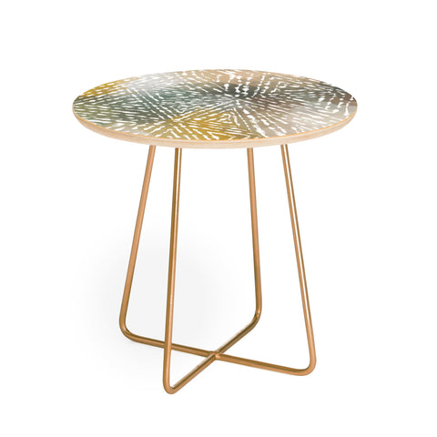 Marta Barragan Camarasa Abstract bohemian style Round Side Table
