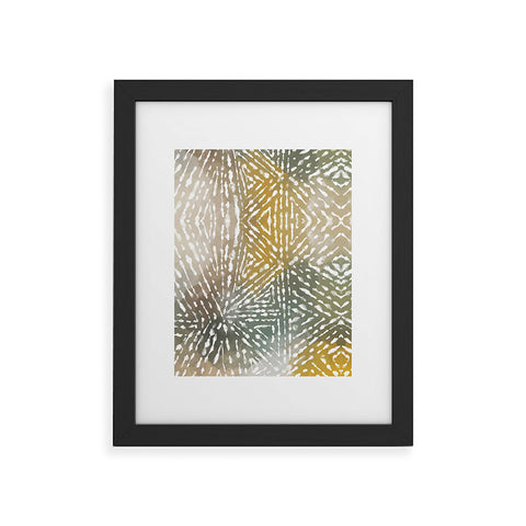 Marta Barragan Camarasa Abstract bohemian style Framed Art Print