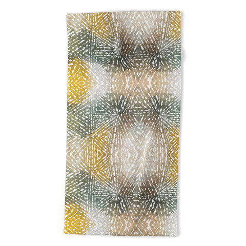 Marta Barragan Camarasa Abstract bohemian style Beach Towel