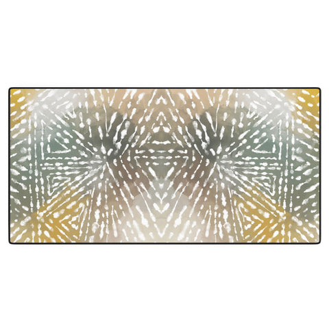 Marta Barragan Camarasa Abstract bohemian style Desk Mat