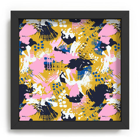 Marta Barragan Camarasa ABSTRACT BRUSHSTROKES 02 Recessed Framing Square