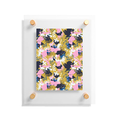Marta Barragan Camarasa ABSTRACT BRUSHSTROKES 02 Floating Acrylic Print