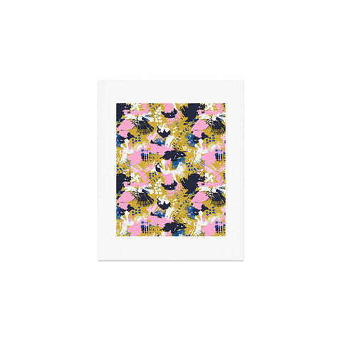 Marta Barragan Camarasa ABSTRACT BRUSHSTROKES 02 Art Print